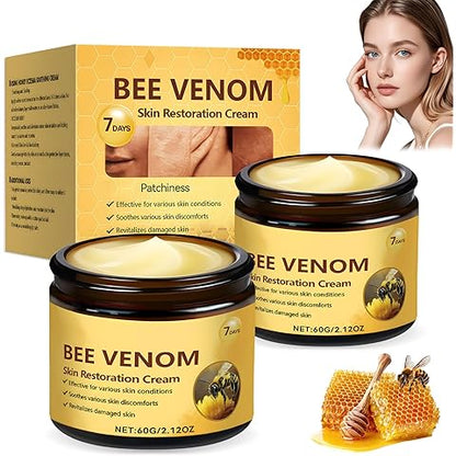 Venom Skin Restoration Cream, 2025 Upgrade Bee Venom Skin Treatment Cream