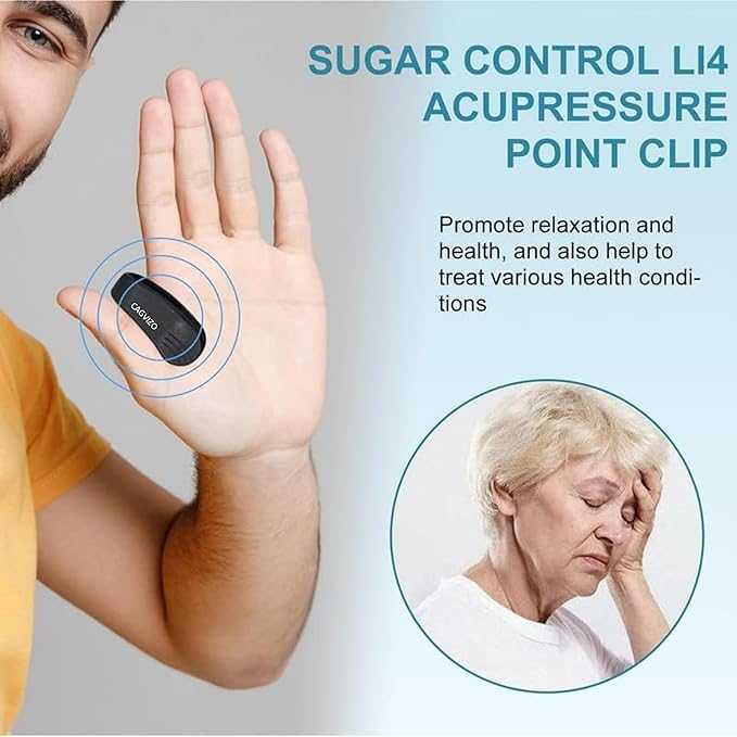 Sugar Control Acupressure Point Clip