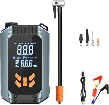 Portable 7200ACA Car Starter with Air Pump Battery Amplifier Power Bank 150 PSI